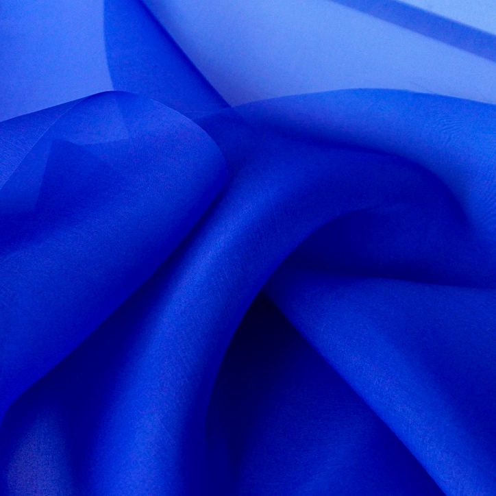 Lụa tơ tằm organza (tơ sống) - 100% tơ tằm